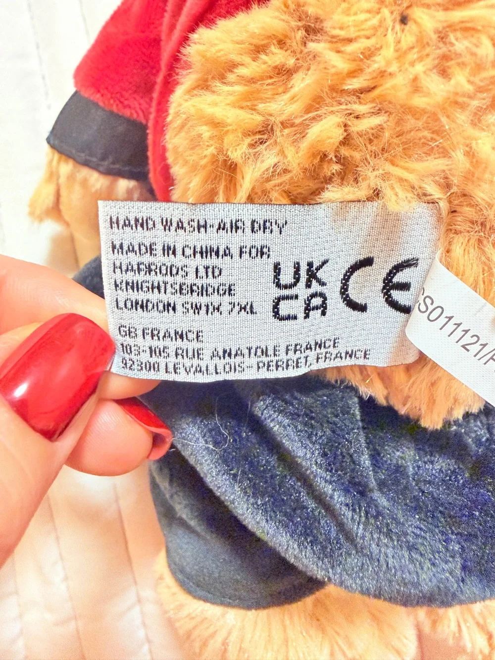 Harrods London Teddy Bear Guardsmen Plush Palace Guard Collectible Gift NWT